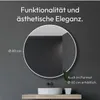 Zrkadlová skrinka s osvetlením Talos Black Nova Ø80 cm Anteprima dell’immagine prodotto 15