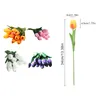 OKWISH 10 STK PolyurethanKünstliche Tulpen Gefälschte Produktbild-Vorschau 3