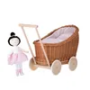 Luna Puppenwagen aus Weide in Naturfarbe 48X28 H26/47 CM Produktbild-Vorschau 2