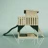 OutdoorToys Spielturm Nils aus Holz in Grün Dunkelgrün, mit Produktbild-Vorschau 3
