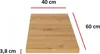 Küchen Arbeitsplatte 40 cm 38 mm Küchenzeile Küchenblock Produktbild-Vorschau 1