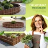 be4nature Bordura da giardino in legno flessibile 20 x 200 Anteprima dell’immagine prodotto 5