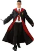 A man dressed as Harry Potter, holding a wand and wearing a Gryffindor robe and tie. Produktbild-Vorschau