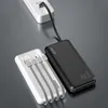 Dudao K6Pro Universal 10000mAh Powerbank mit USB-Kabel, USB Produktbild-Vorschau 3