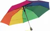 Taschenschirm Automatik Regenbogen Ø96 cm kompakt Damen Produktbild-Vorschau 2