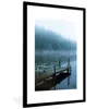 MuchoWow® Gerahmtes Poster Natur - See - Wald - Nebel 40x60 Produktbild-Vorschau 7
