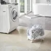 Kovový koš na prádlo na kolečkách, výška 56,5 cm Náhled obrázku produktu 7
