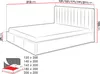 MIRJAN24 Polsterbett Cosmo, Doppelbett mit Bettkasten, Produktbild-Vorschau 4