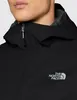 Close-up of a person wearing a black jacket with a hood. Produktbild-Vorschau