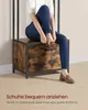 VASAGLE Garderobenständer mit Schuhschrank, Garderobe mit Produktbild-Vorschau 6