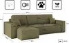 Kaiser Möbel Ecksofa mit schlaffunktion und bettkasten, Produktbild-Vorschau 5