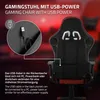 Herná stolička ML-Design s osvetlením RGB LED a Náhľad obrázku produktu 7