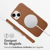 Accezz MagSafe Leather Backcover iPhone 15 - Sienna Brown Produktbild-Vorschau 3