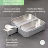 FRADABOX® Bento Lunchbox „Spencer“, 2 Fächer mit Besteck, Produktbild-Vorschau 3