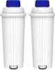 Two white water filters with blue caps are shown side-by-side against a white background. Náhled obrázku produktu