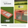 tectake® Hasenstall Murphy faltbar, aus lackiertem Holz 150 Produktbild-Vorschau 4