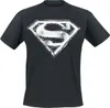 Superman T-Shirt Herren Smudge Logo schwarz S Produktbild-Vorschau 1