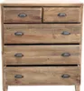 Milani Home - cassettiera con 5 cassetti in legno di pino Anteprima dell’immagine prodotto 4