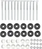 12 vis pour trampoline en acier galvanisé, kit de fixation Voir les images du produit 1