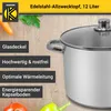 Karl Krüger A28 Allzwecktopf Edelstahl 28 cm, 12 Liter Produktbild-Vorschau 3