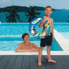 Nafukovací kruh Mondo s potiskem Hot Wheels 50 cm modrý Náhled obrázku produktu 3