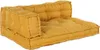 vidaXL Pallet Sofa Kissen 3 stk. Stoff Gelb 120 x 80 x 38 Produktbild-Vorschau 8