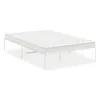 vidaXL Rama łóżka metalowa biała 120x190 cm Podgląd zdjęcia produktu 9