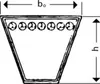 Schmalkeilriemen XPA 1332 Strongbelt Maximum Produktbild-Vorschau 4