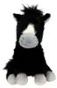 Cheval en peluche Miss Melody noir 20 cm Voir les images du produit 2