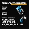 ABSINA L1016F 6V 11A Alkaline Batterie - V11A Batterien - Produktbild-Vorschau 6