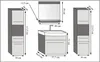Set di mobili da bagno BELINI PRI P6, 120 cm, bianco lucido Anteprima dell’immagine prodotto 3