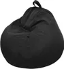 Pouf poire déhoussable BANANAIR 80 x 70 cm noir Voir les images du produit 2