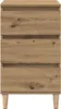 vidaXL Nachttisch Eiche handwerklich 40 x 35 x 70 cm Produktbild-Vorschau 5