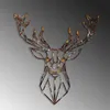 Wallity, Deer - 3, Nachbildungatives Wandaccessoire aus Produktbild-Vorschau 4