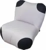 A single chair with a panda-like pattern on a white background. Produktbild-Vorschau