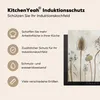 KitchenYeah® Kryt varné desky květiny - akvarel - zátiší - Náhled obrázku produktu 6