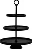 Light & Living - Etagere Lutek - Schwarz - 3 Schichten Produktbild-Vorschau 1