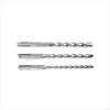 Three drill bits are laid out horizontally against a white background. Produktbild-Vorschau