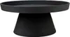 A black candle plate on a white background. Produktbild-Vorschau