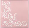 Airlaid Serviette Pomp in Rosa-Weiss, 40 x 40 cm, 50 Stück Produktbild-Vorschau 2