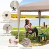 Hexagonaler Pavillon, 400 x 348 cm Pop-up Faltpavillon mit Produktbild-Vorschau 7