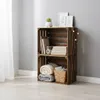 Dřevěná bedna s plamenovým vzorem 50 x 40 x 30 cm – bedna Náhled obrázku produktu 5