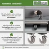 Werkstattwagen DELUXE 12 Schubladen 123 cm Breite Produktbild-Vorschau 5