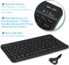 Bluetooth Wireless Slim Tastatur Keyboard QWERTZ Layout Produktbild-Vorschau 2