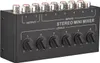 Mini mikser stereo, 6-kanałowy pasywny mikser stereo, Podgląd zdjęcia produktu 1
