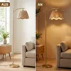 Stehlampe Boho Raffia Lampenschirm Stehleuchte mit Produktbild-Vorschau 6