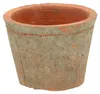 Terracotta Blumentopf im Landhausstil mit Ablaufloch Ø 9 Produktbild-Vorschau 2