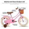 STITCH 12 & 14 & 16 & 18 Zoll Mädchenfahrrad mit Korb, Produktbild-Vorschau 2