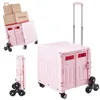 Carrello spesa VEVOR, pieghevole, alluminio, 2 ruote, Anteprima dell’immagine prodotto 1