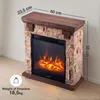 KAMINIO Elektrický krb JUAN – Elektrický krb v kamennom Náhľad obrázku produktu 6